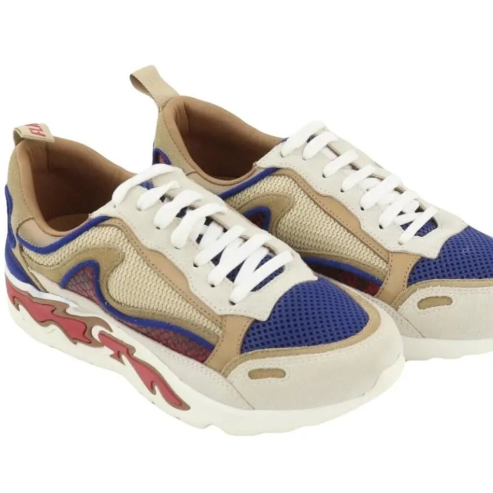 SANDRO PARIS FLAME SABLE TRAINERS SIZE 38/ US 8